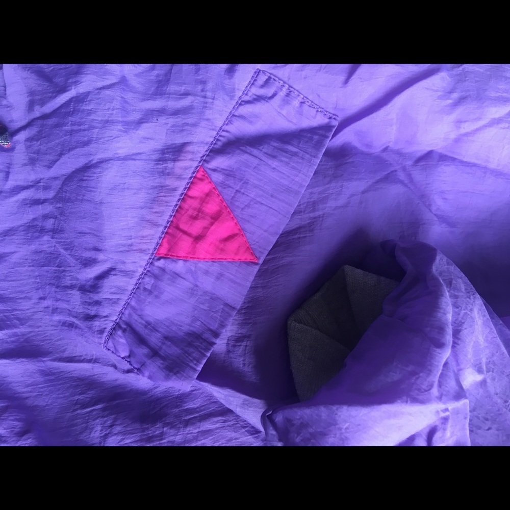 * Vintage 1980s reversible Windbreaker - Picture 6 of 6